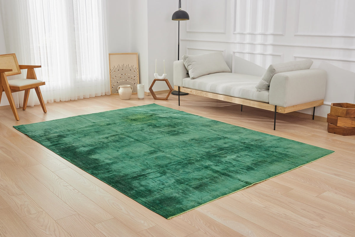 Candy | Overdyed Natural Elegance | Hand-Knotted Bamboo Silk Carpet | Kuden Rugs