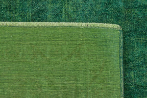 Candy | One-of-a-Kind Green Sophistication | Sophisticated Bamboo Silk Carpet | Kuden Rugs