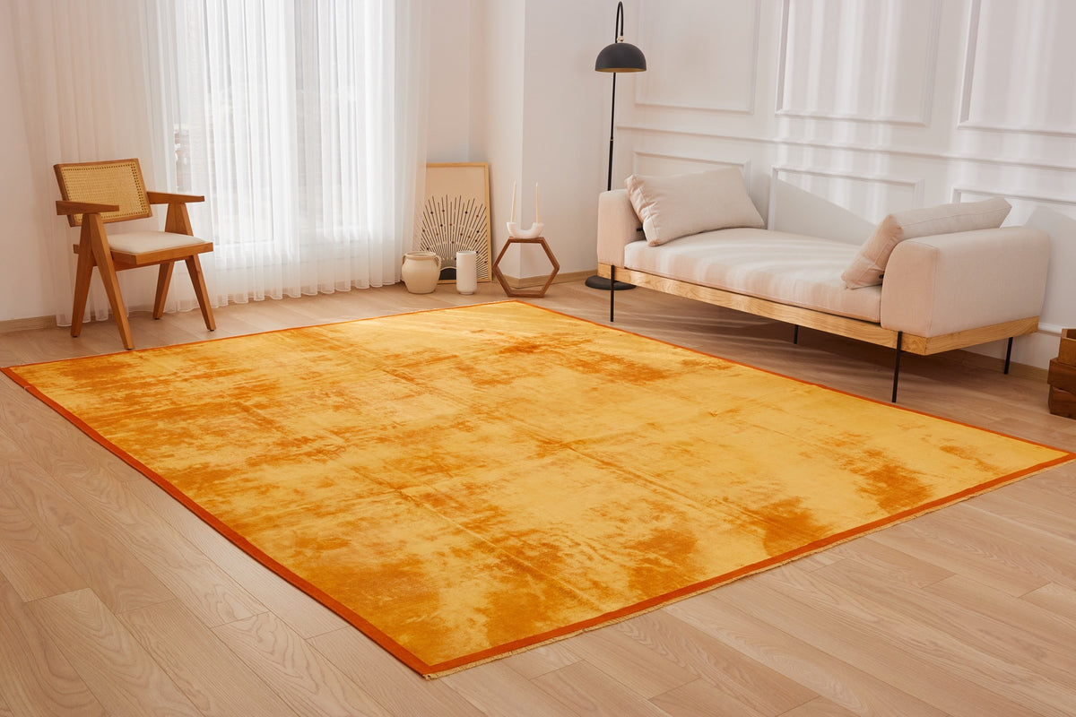 Carmela | Overdyed Warmth | Hand-Knotted Wool Carpet | Kuden Rugs