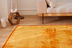 Carmela | Modern Vintage Allure | Artisanal Plain Carpet | Kuden Rugs
