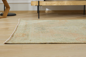 Cecilia | Modern Vintage Fusion | Artisanal Geometric Carpet | Kuden Rugs