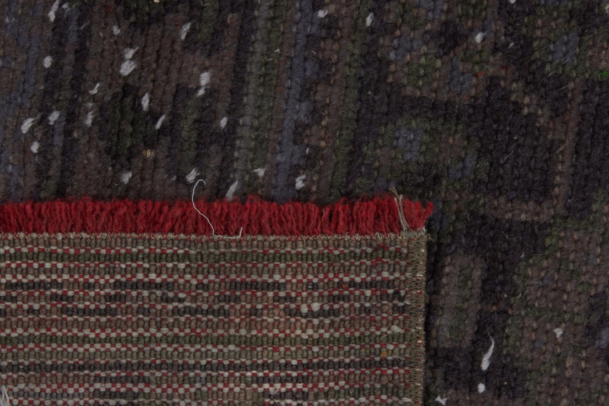 Cherelle | Artisanal Geometric Wool Runner from Turkey | Kuden Rugs