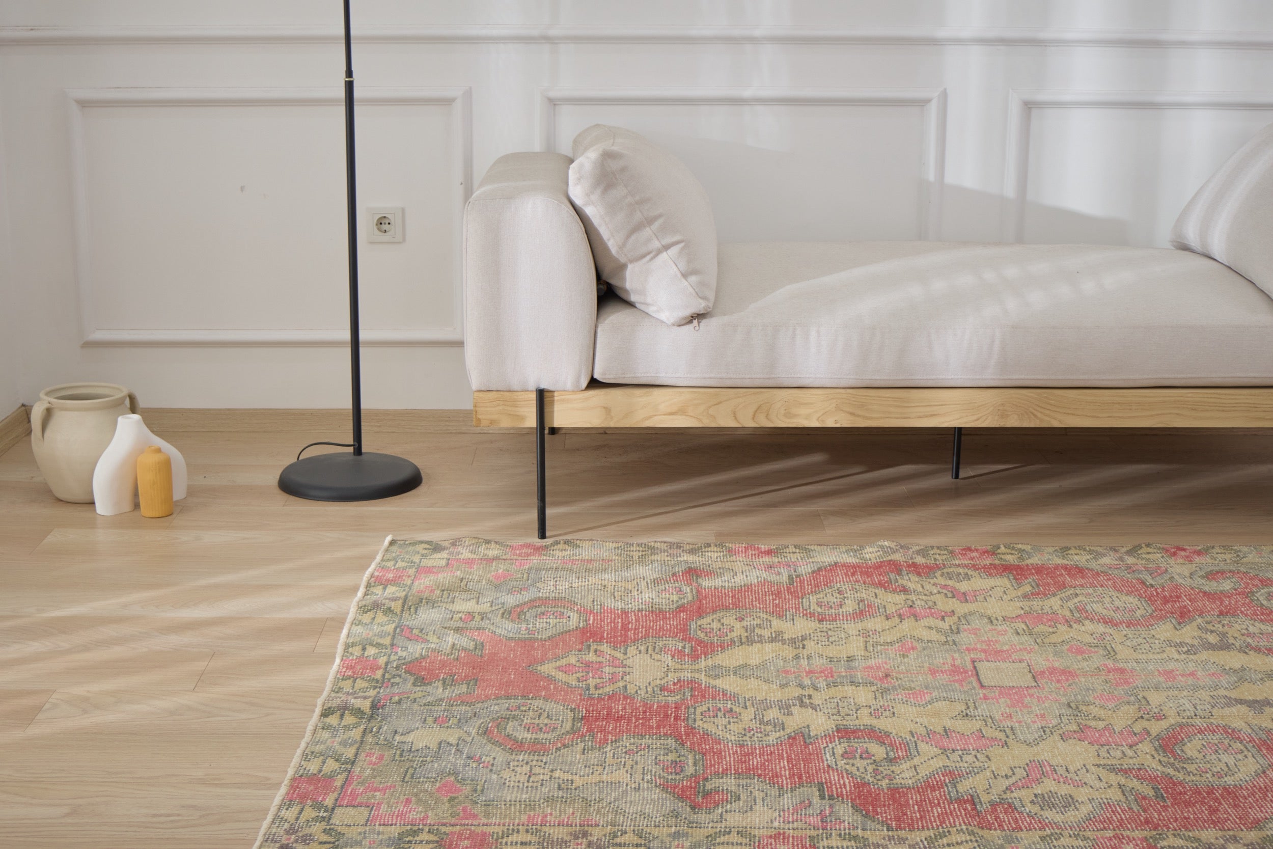 Handwoven tradition meets modern style: The Clio Rug. | Kuden Rugs