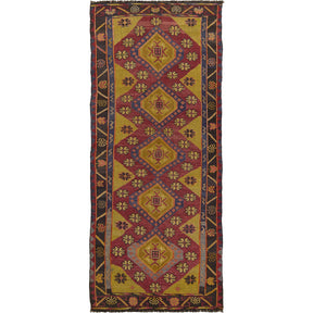 Cloe: Vintage Turkish Rug - Geometric elegance for your home. | Kuden Rugs