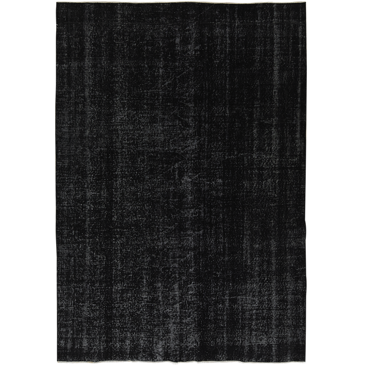 Corinne | Sleek Black Vintage Area Rug | Kuden Rugs