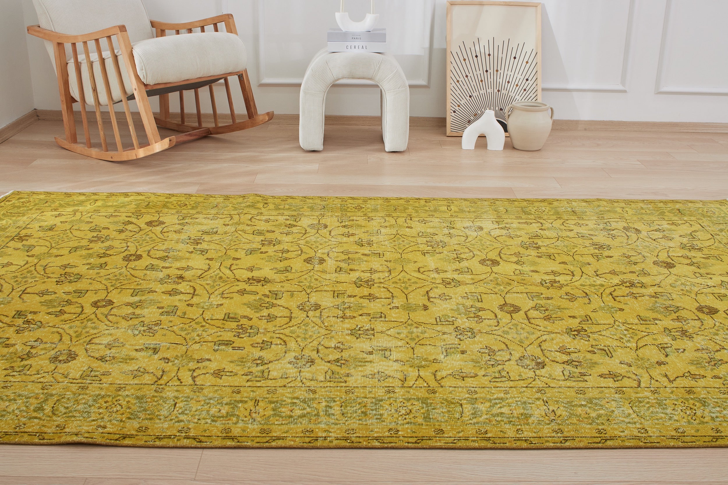 Dael | Artisan Crafted Wool and Cotton Rug | Kuden Rugs
