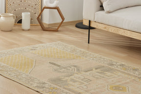 Daena | Unique Wool and Cotton Turkish Area Rug | Kuden Rugs
