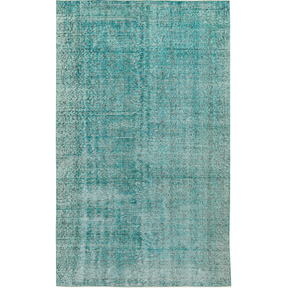 Dajona | Serene Turquoise Wool Rug | Kuden Rugs