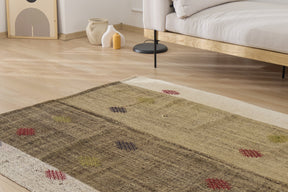 Daphne: A unique Turkish carpet with rich brown tones. | Kuden Rugs