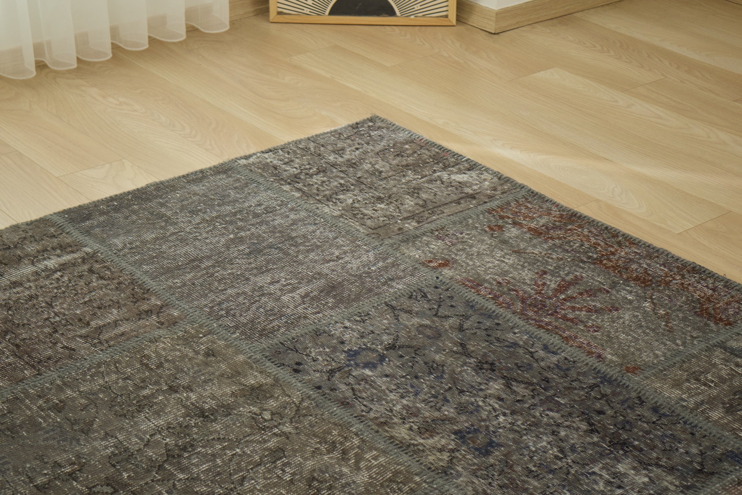 Darlence - Vintage Patchwork Rug | Kuden Rugs