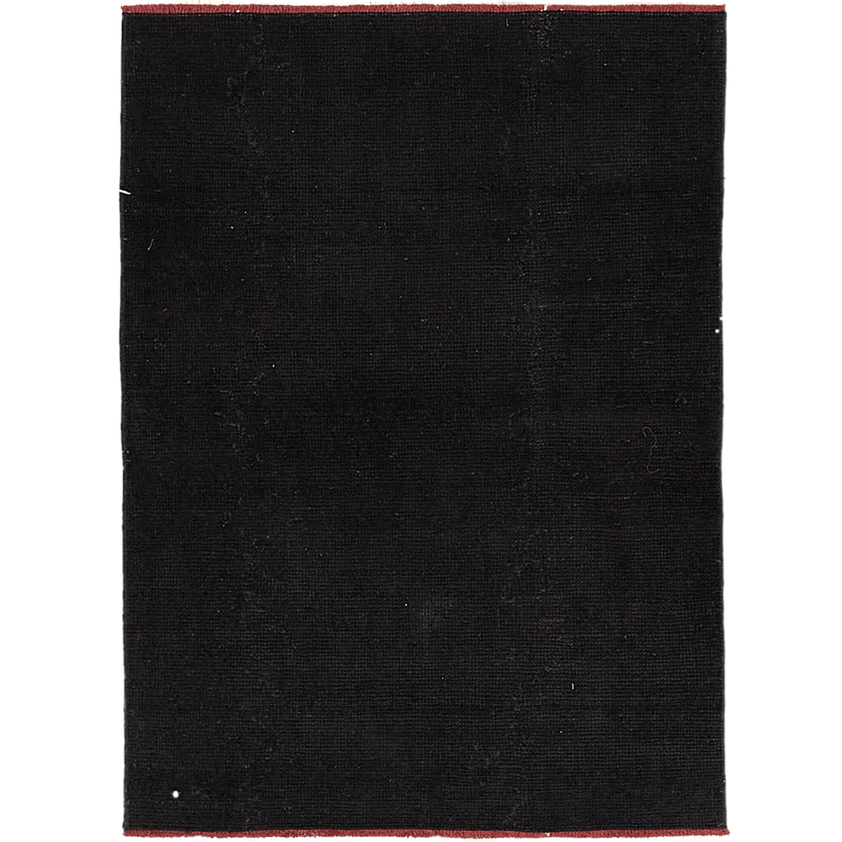 Dennice | Sophisticated Black Wool Rug | Kuden Rugs