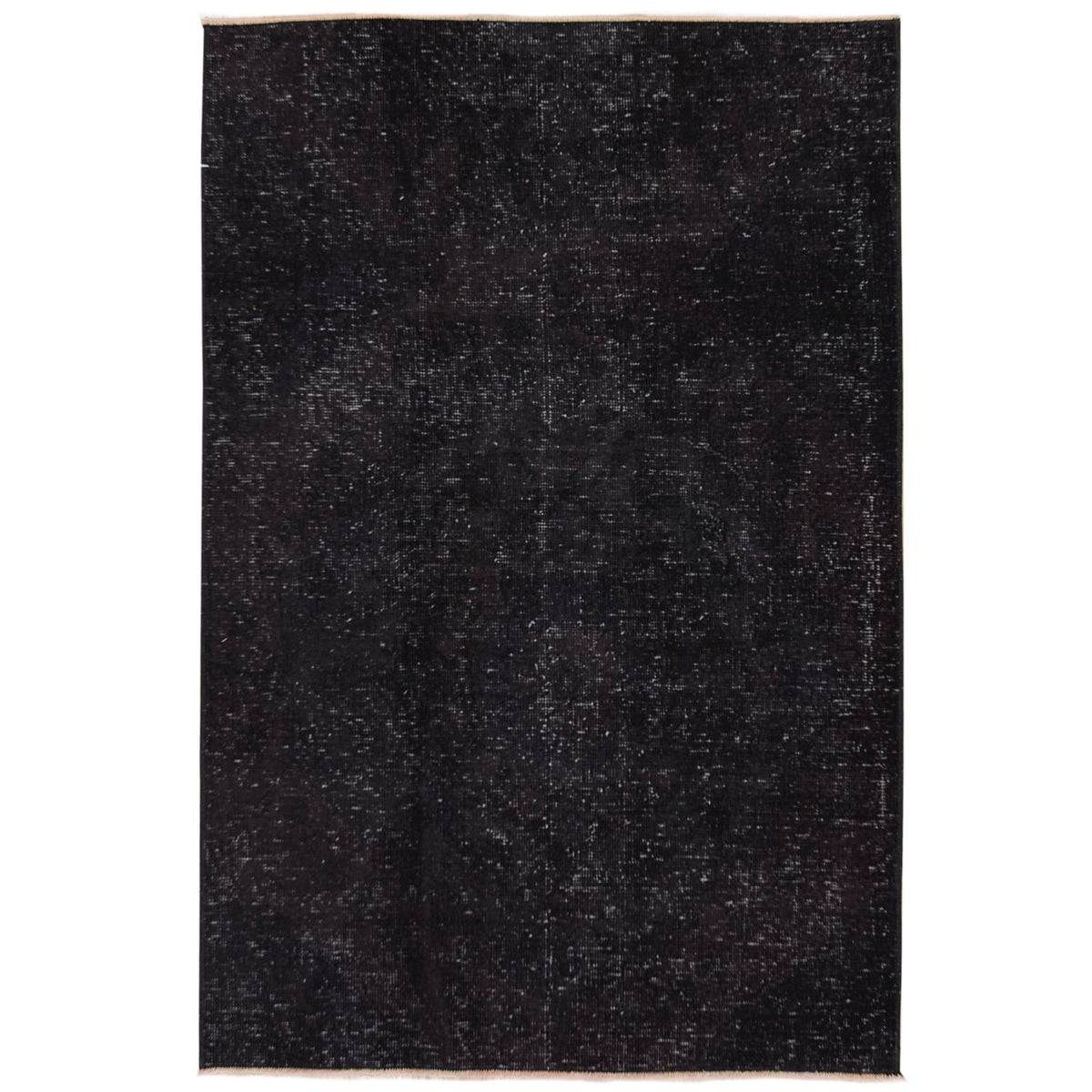 Desirae | Chic Black Wool Area Rug | Kuden Rugs
