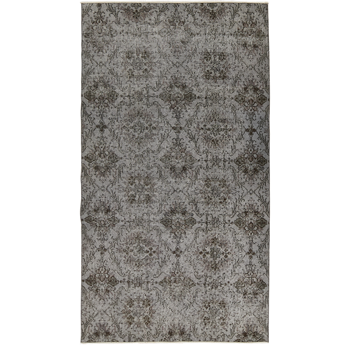 Dionne | Sophisticated Gray Allover Pattern Rug | Kuden Rugs