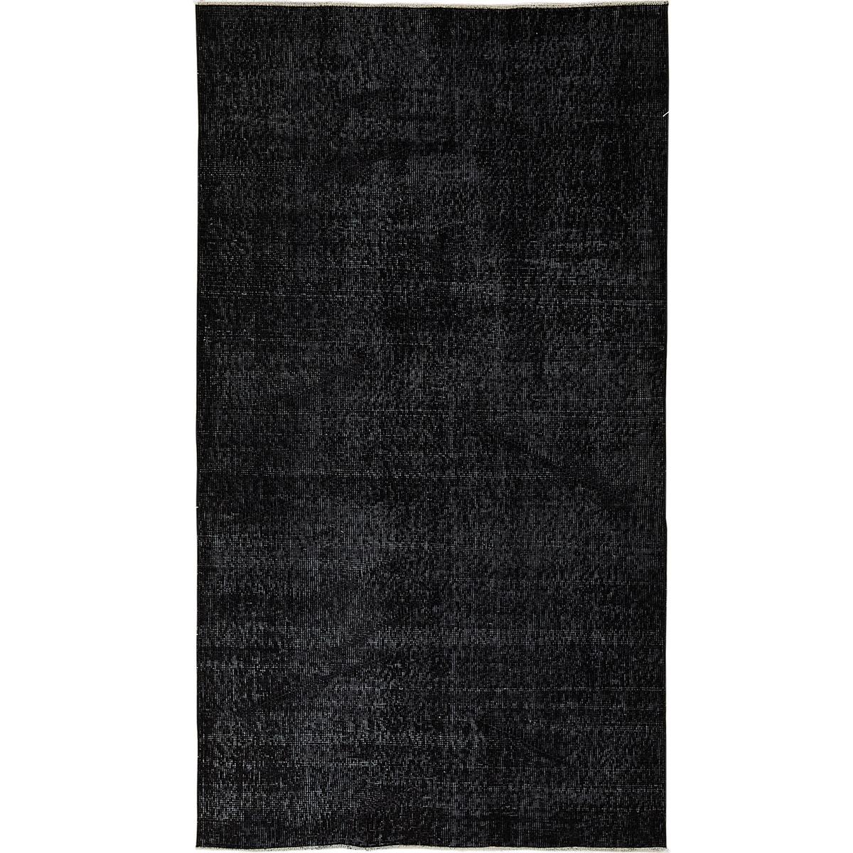 Eilise | Elegant Black Wool and Cotton Rug | Kuden Rugs