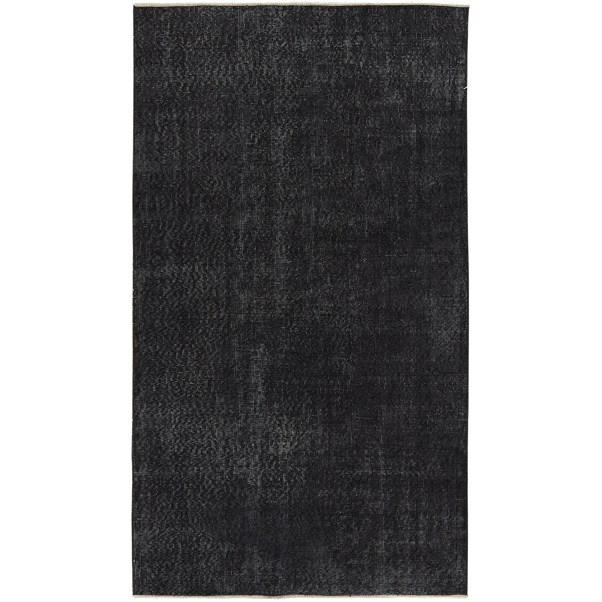 Elisun | Contemporary Black Wool Rug | Kuden Rugs