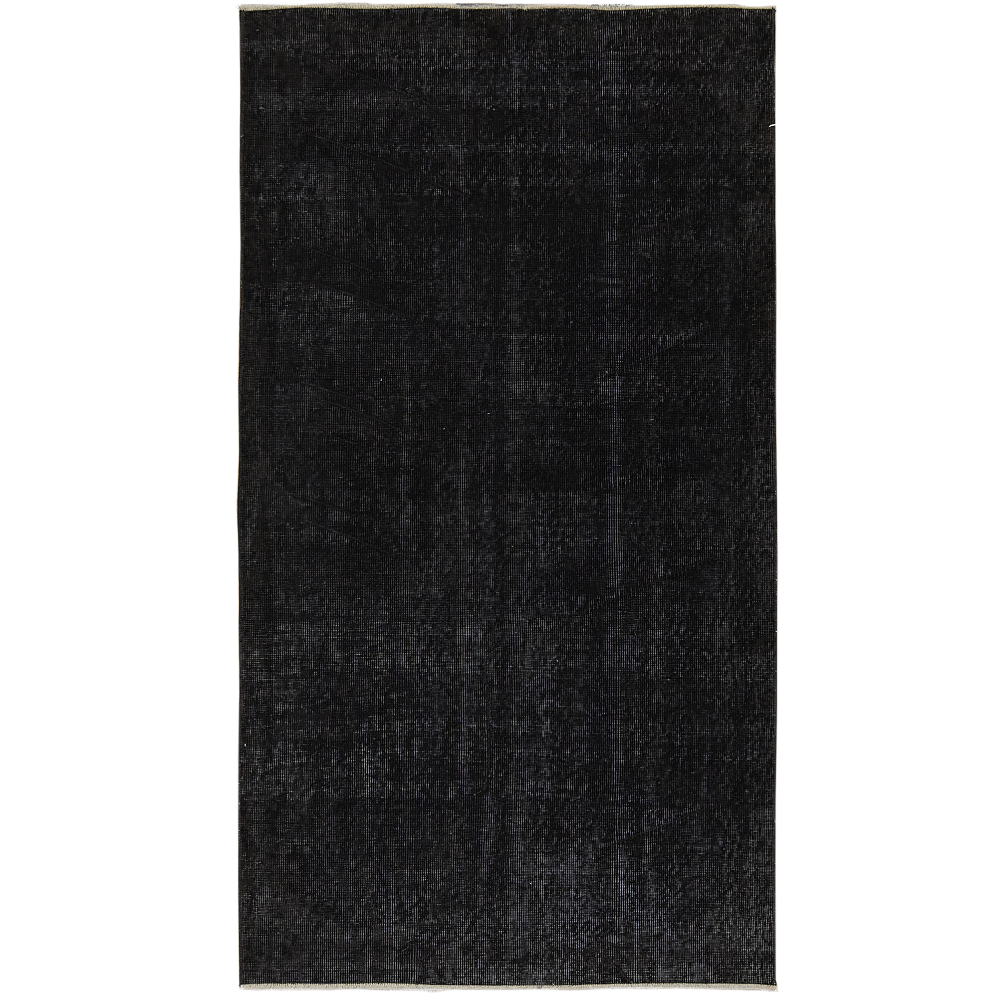 Eliza | Elegant Black Wool and Cotton Rug | Kuden Rugs