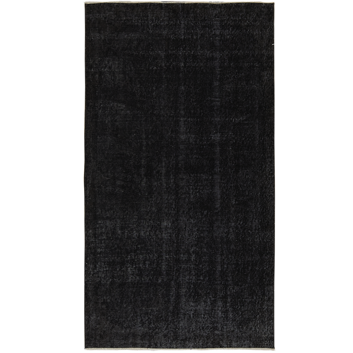 Eliza | Elegant Black Wool and Cotton Rug | Kuden Rugs