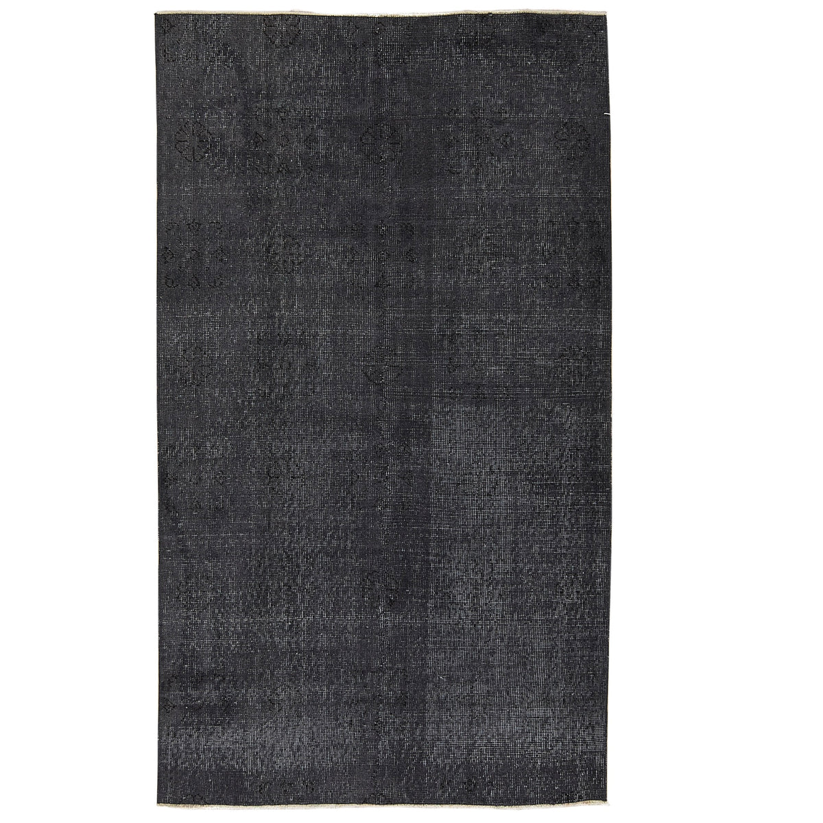 Emery | Chic Black Hand-Knotted Rug | Kuden Rugs