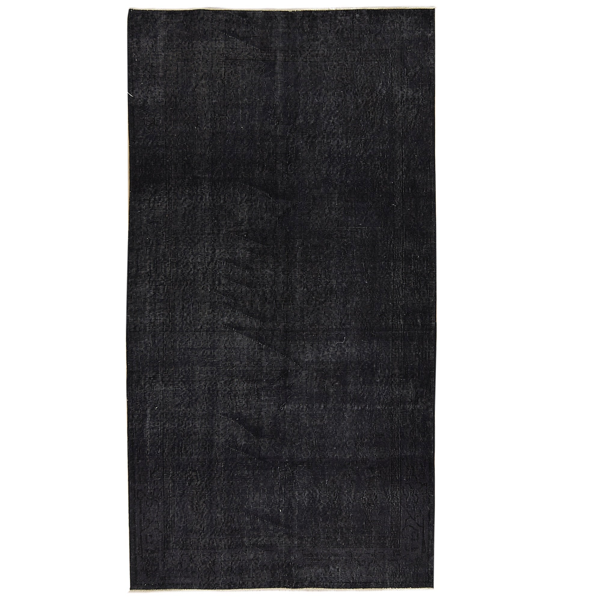 Emylee | Classic Black Hand-Knotted Rug | Kuden Rugs