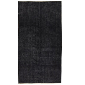 Emylee | Classic Black Hand-Knotted Rug | Kuden Rugs