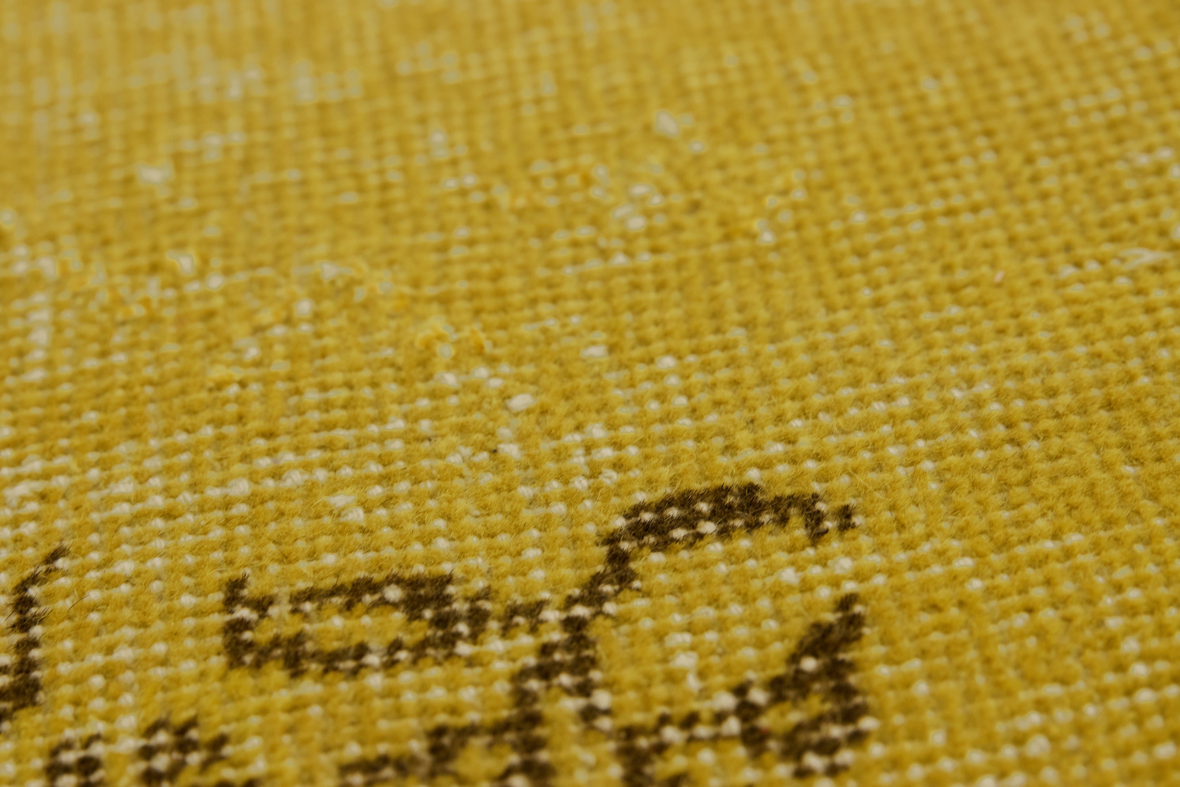 Ensley: A Tapestry of Time in Yellow | Kuden Rugs