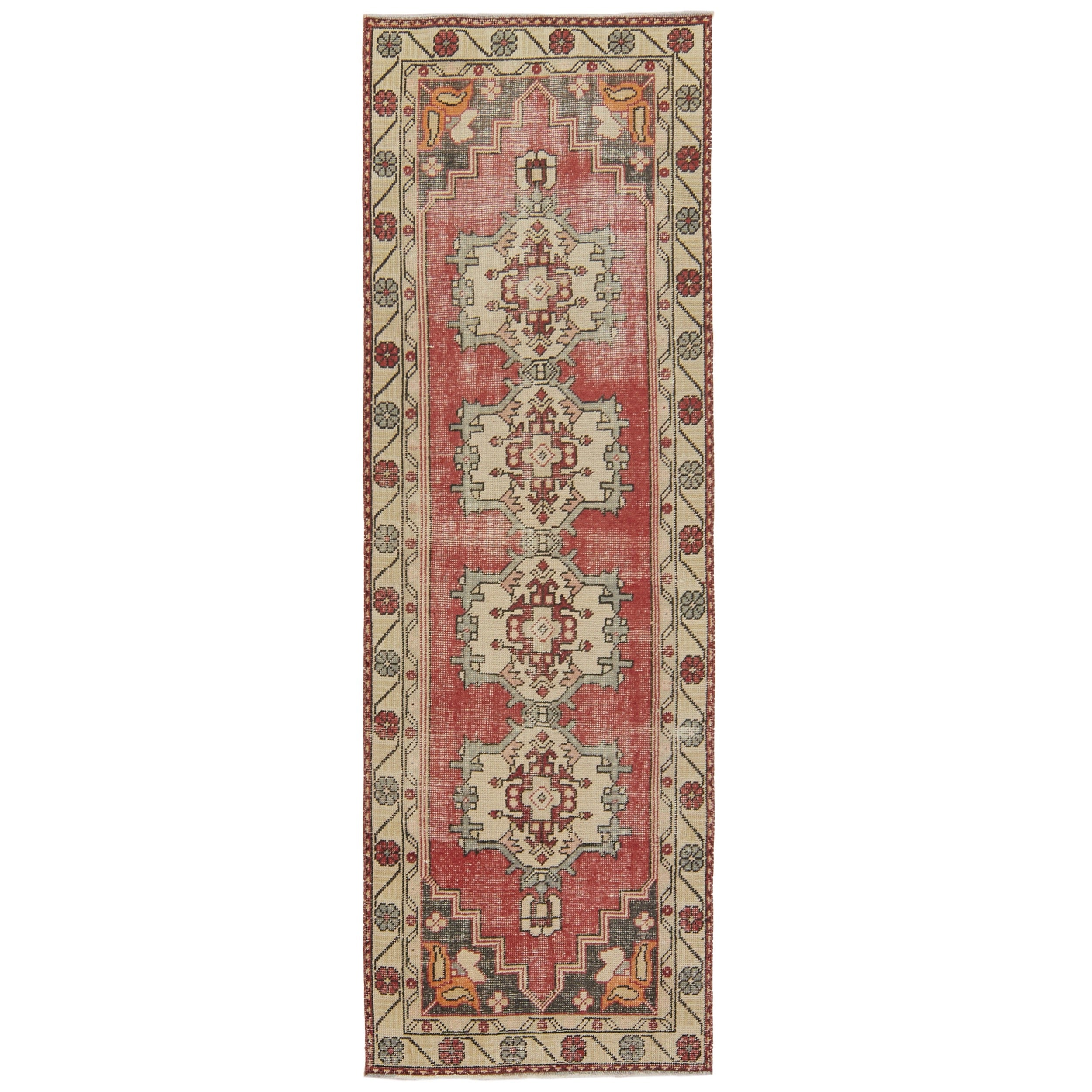 Esmeralda - Vintage Turkish Anatolian Runner Rug