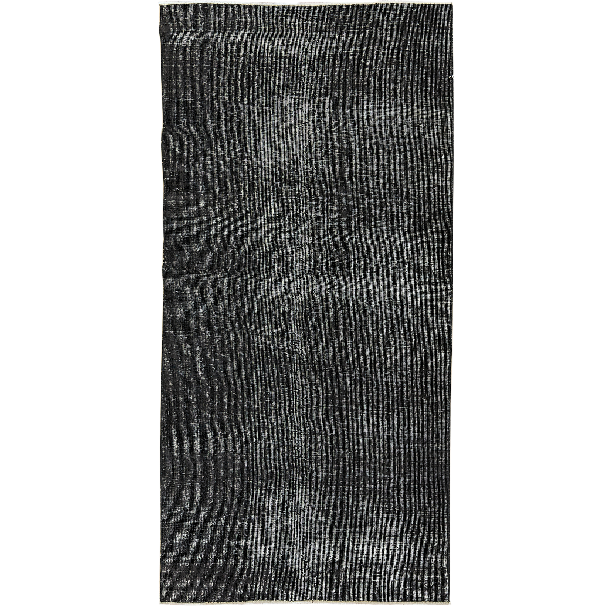 Esther | Chic Black Overdyed Wool Rug | Kuden Rugs