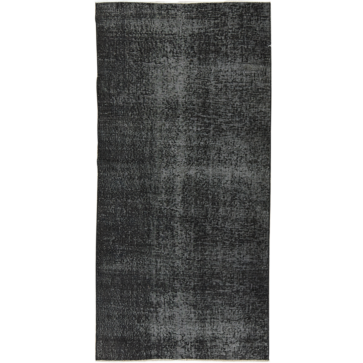 Esther | Chic Black Overdyed Wool Rug | Kuden Rugs