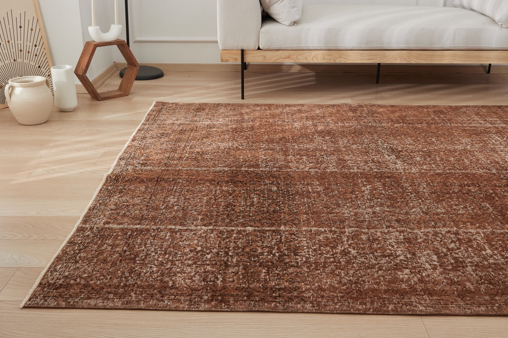 Faethe | Unique Wool and Cotton Turkish Rug | Kuden Rugs