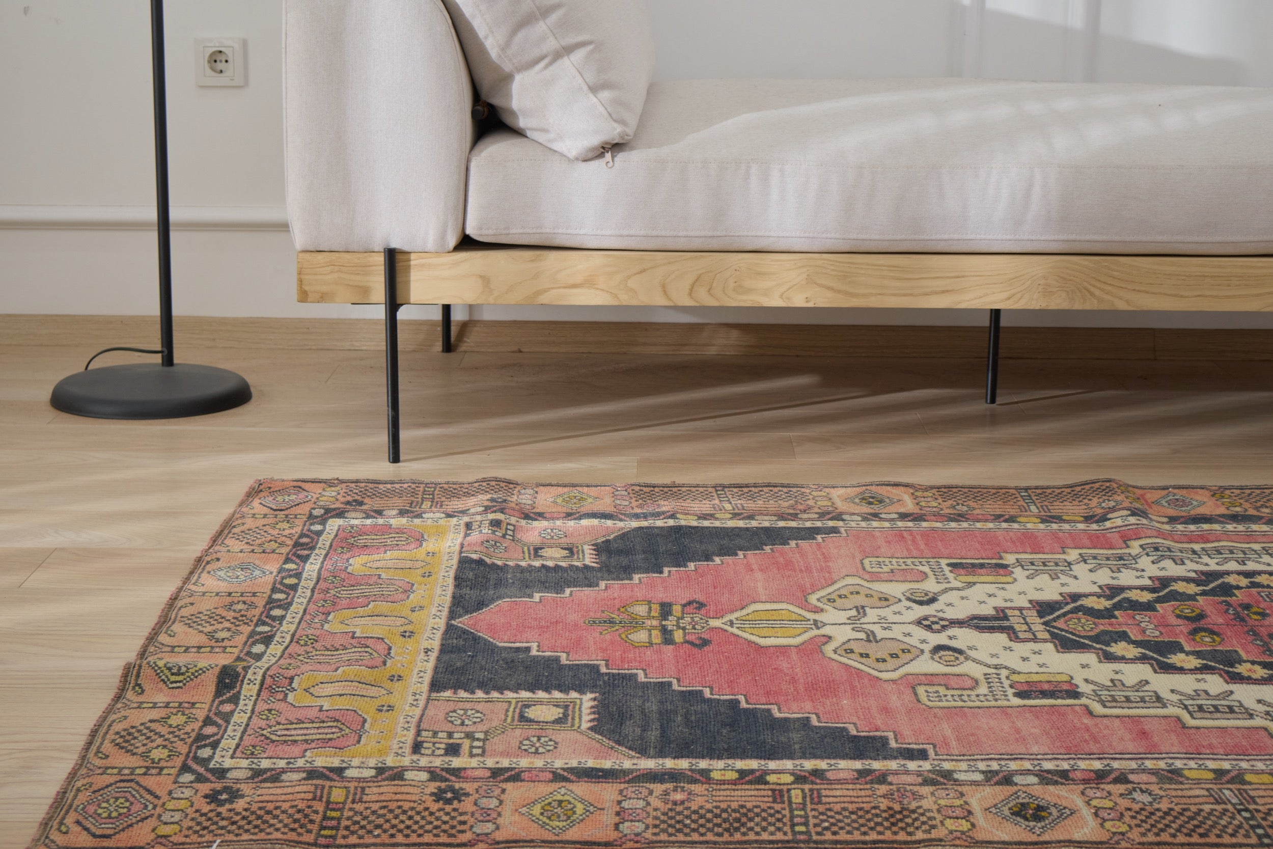 Handwoven tradition meets modern style: The Fawn Rug. | Kuden Rugs