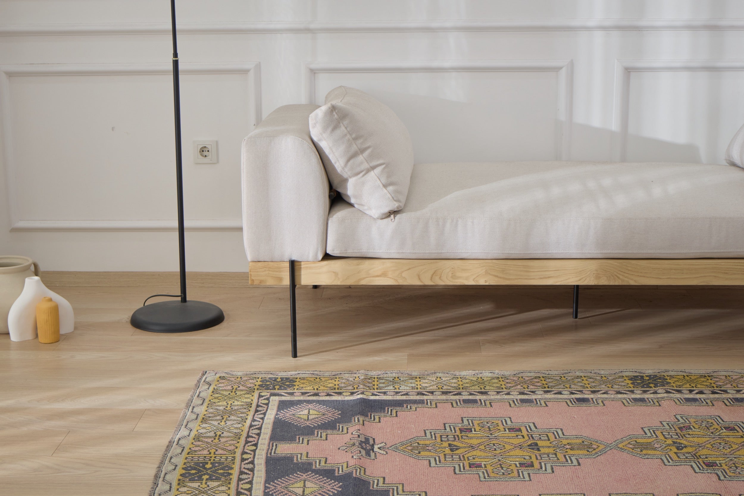 Handwoven tradition meets modern style: The Fern Rug. | Kuden Rugs