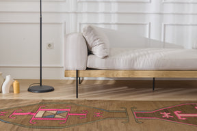 Step into Elegance with Frida, a Low-Pile Vintage Turkish Rug | Kuden Rugs