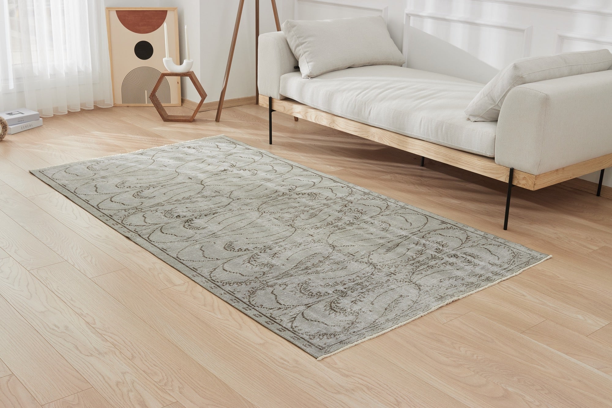 Gaetane | Overdyed Turkish Wool Accent | Kuden Rugs