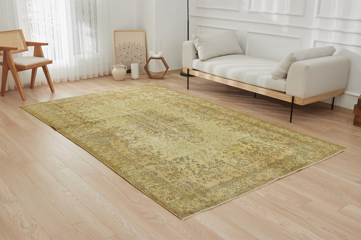 Ganit | Overdyed Vintage Turkish Carpet | Kuden Rugs