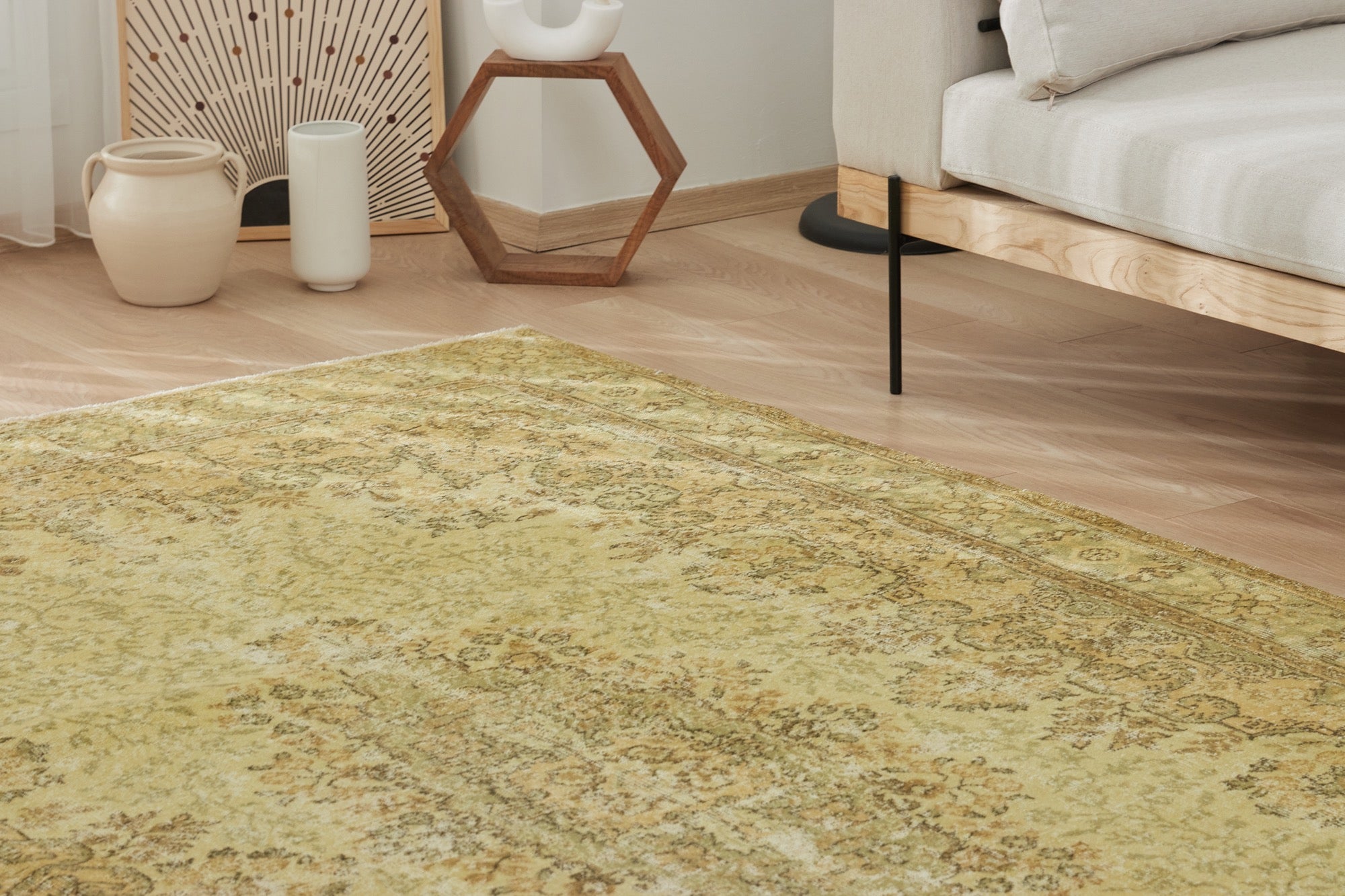 Ganit | Hand-Knotted Wool and Cotton Area Rug | Kuden Rugs