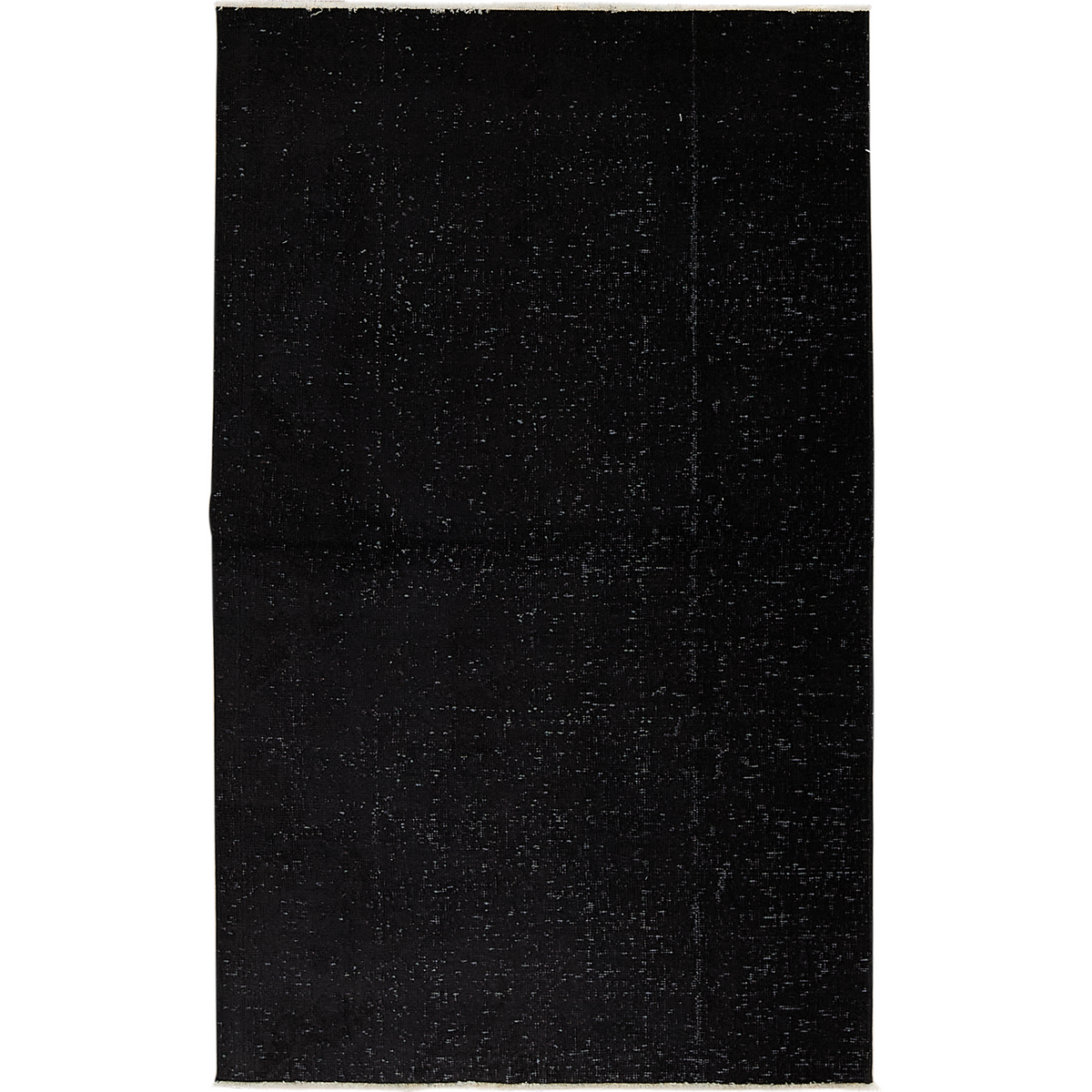 Gerhardine | Classic Black Overdyed Wool Rug | Kuden Rugs