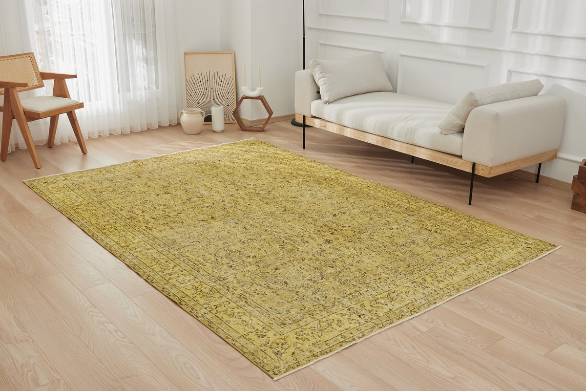 Gratia | Vintage Overdyed Turkish Carpet | Kuden Rugs
