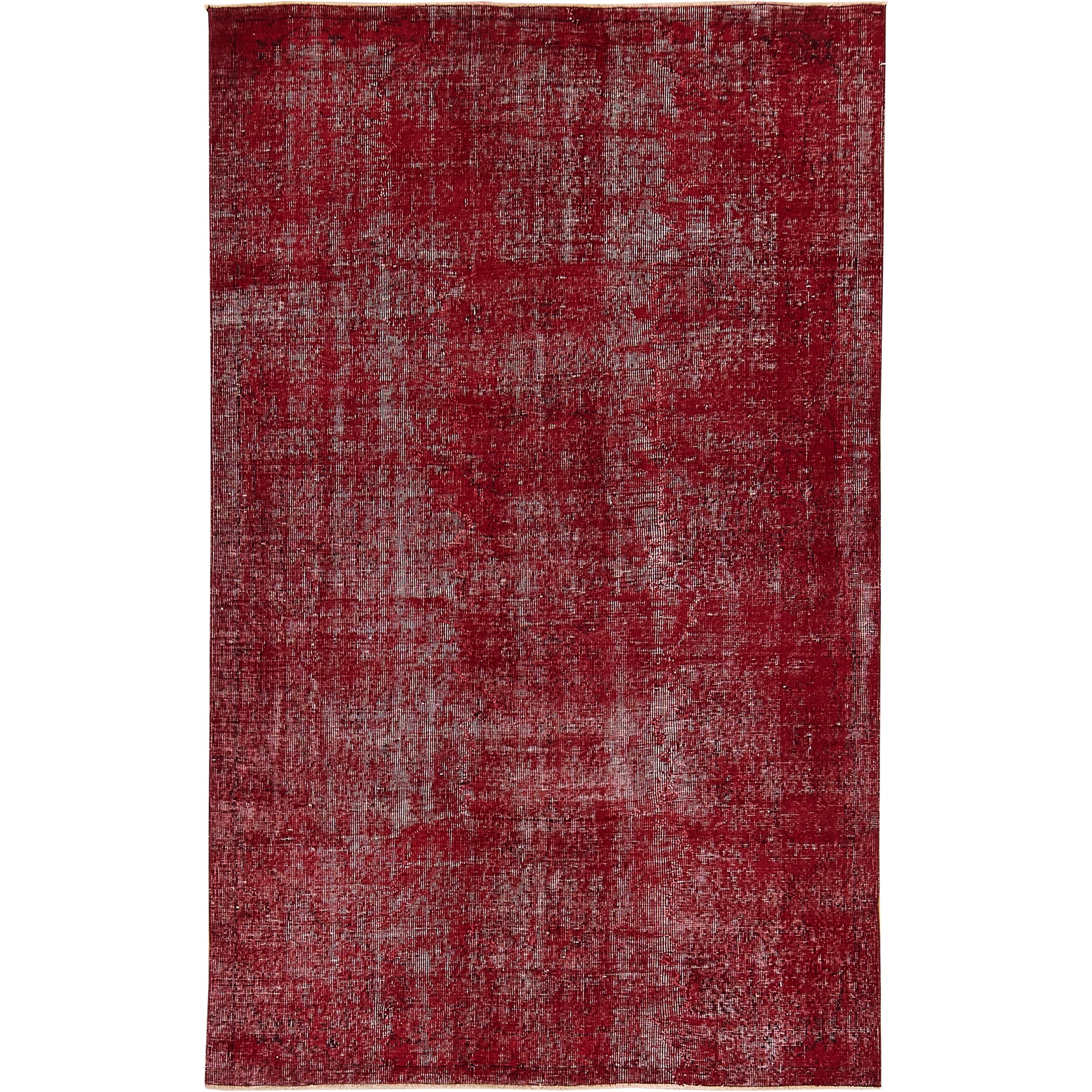 Gretchen | Bold Red Hand-Knotted Rug | Kuden Rugs