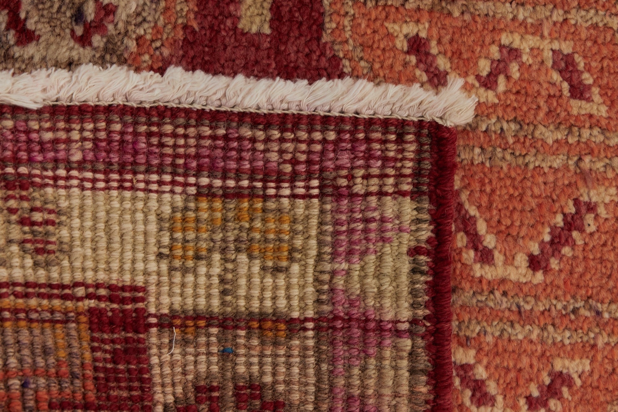 Grover | Timeless Turkish Craftsmanship in Pink | Kuden Rugs