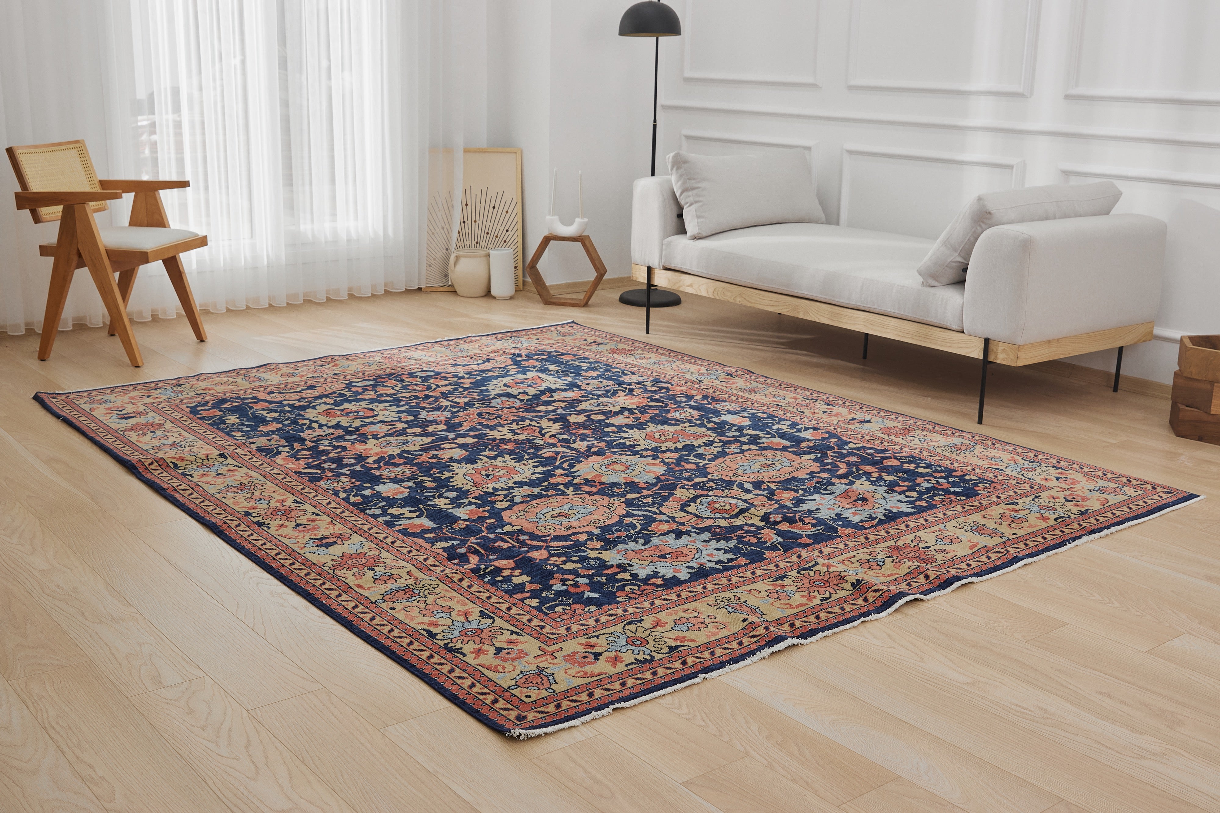 60×95 &quot;Conch&quot; ViNTAGE TURKiSH RUG Amazon.com: JUNYOHOA Large Turkish Rug-Handmade Vintage