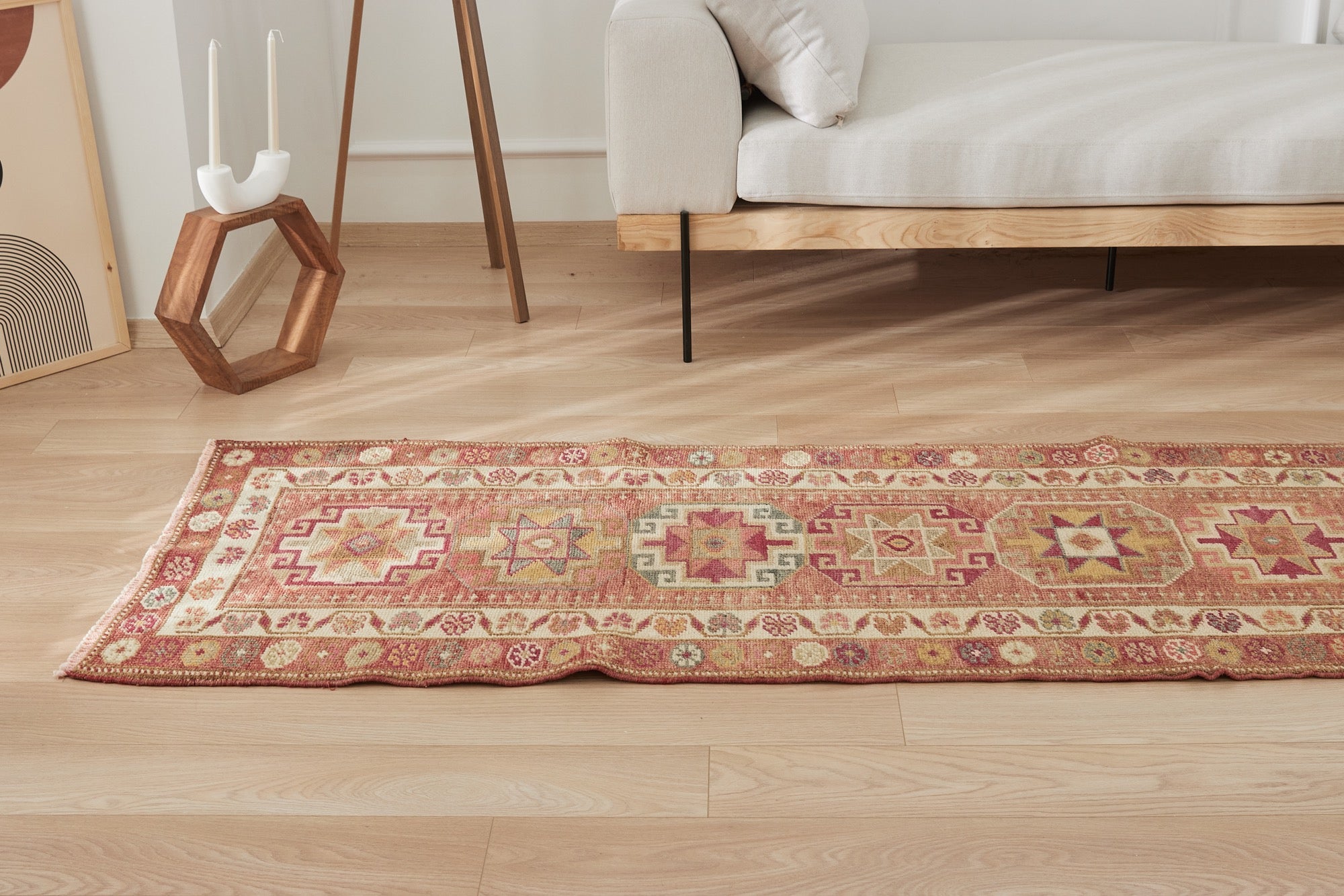Icesis | Unique Long Runner with Artisan Quality | Kuden Rugs