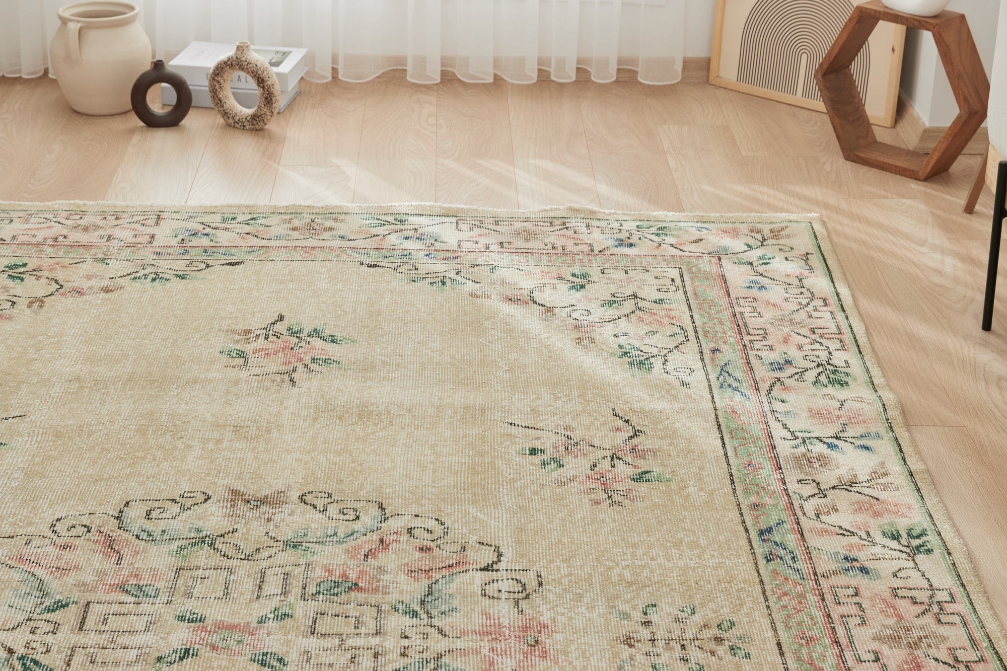 Idun | Timeless Design | Handmade Vintage Carpet | Kuden Rugs