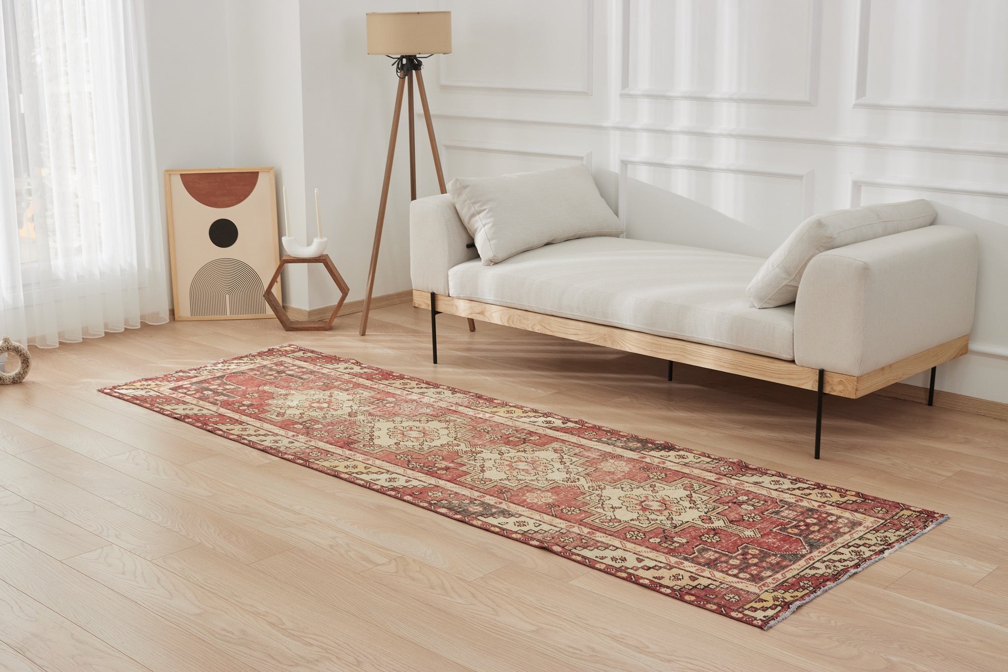 Ilini | Red Elegance | Authentic Runner Carpet | Kuden Rugs
