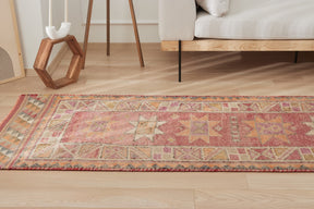 Inanne | Medium Pile Luxury | Vintage Turkish Runner | Kuden Rugs