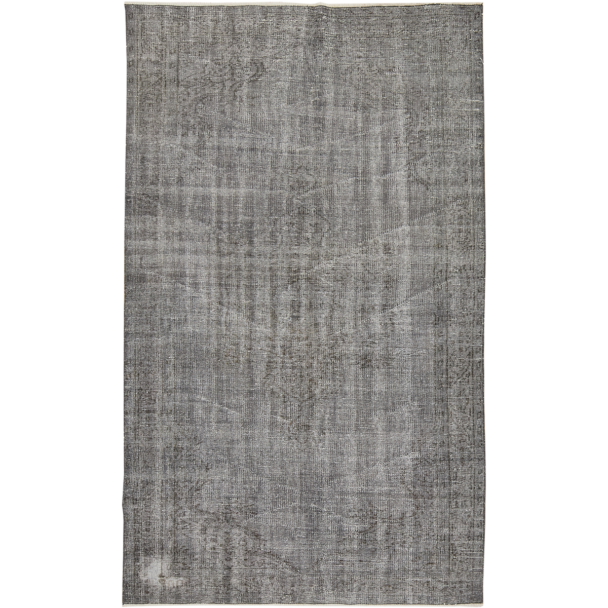 Indu | Sleek Gray Vintage Carpet | Kuden Rugs