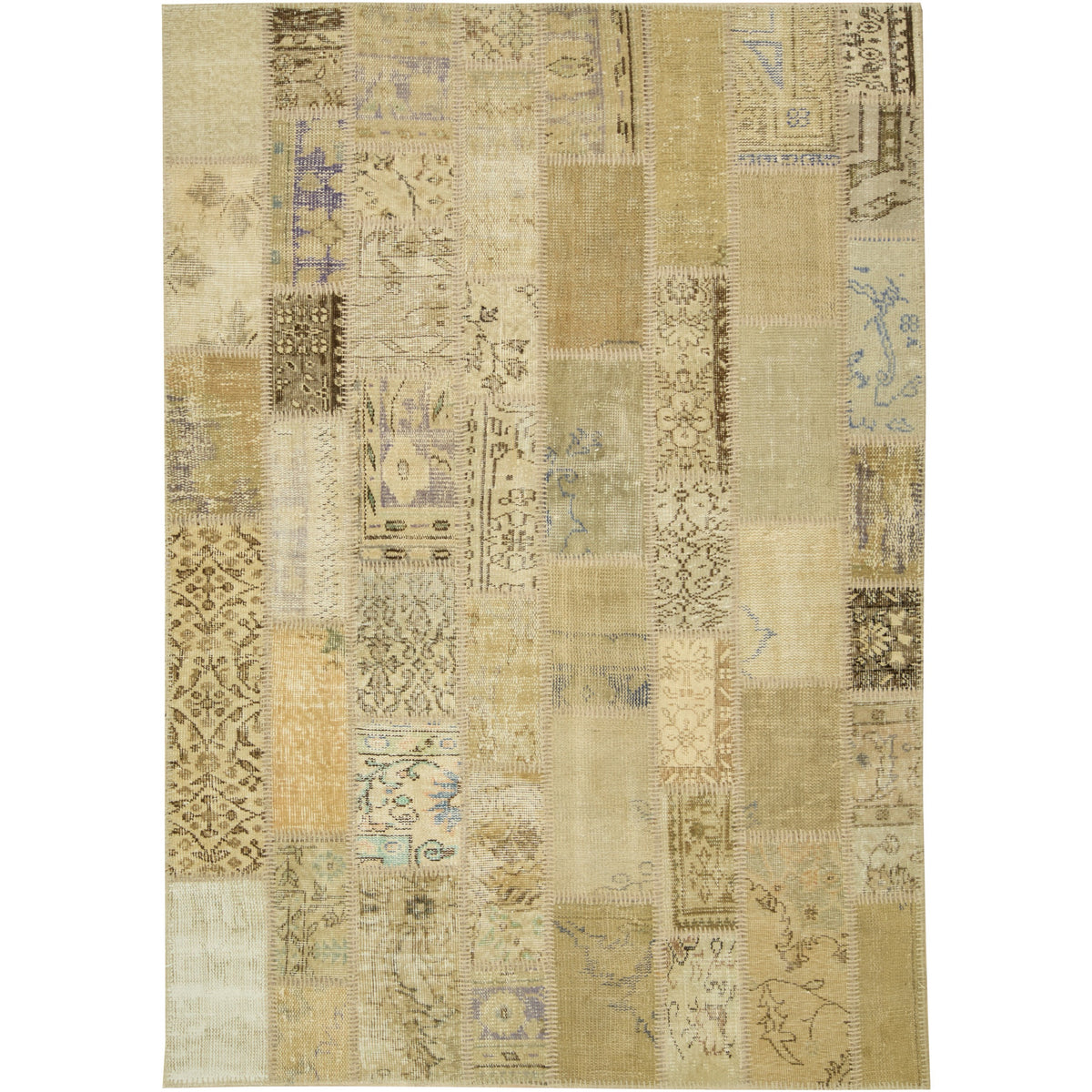 Irene - Vintage Patchwork Rug | Kuden Rugs