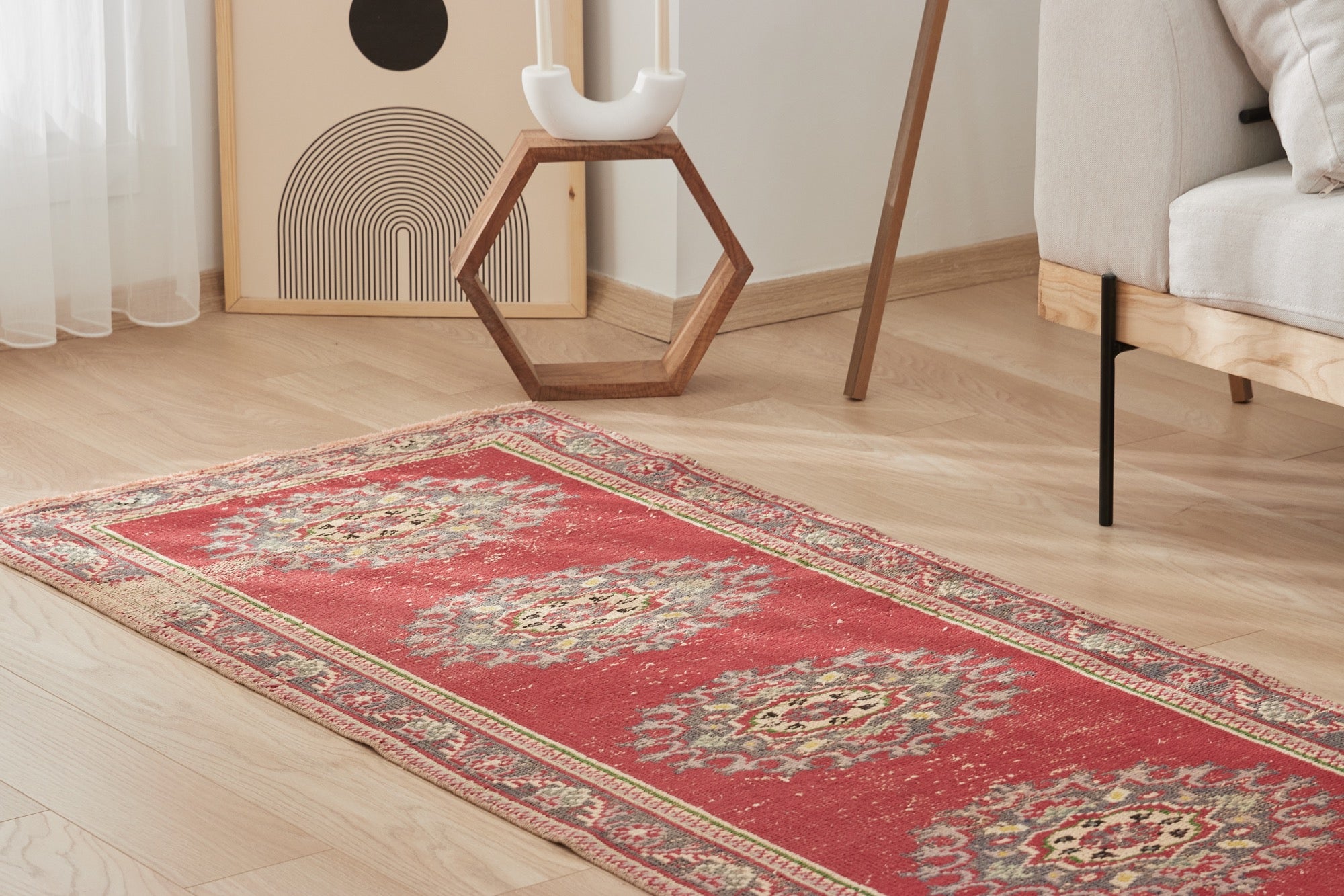 Ivorine | Anatolian Elegance | Timeless Runner Rug | Kuden Rugs