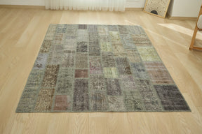 Jaelynn - Vintage Patchwork Rug | Kuden Rugs