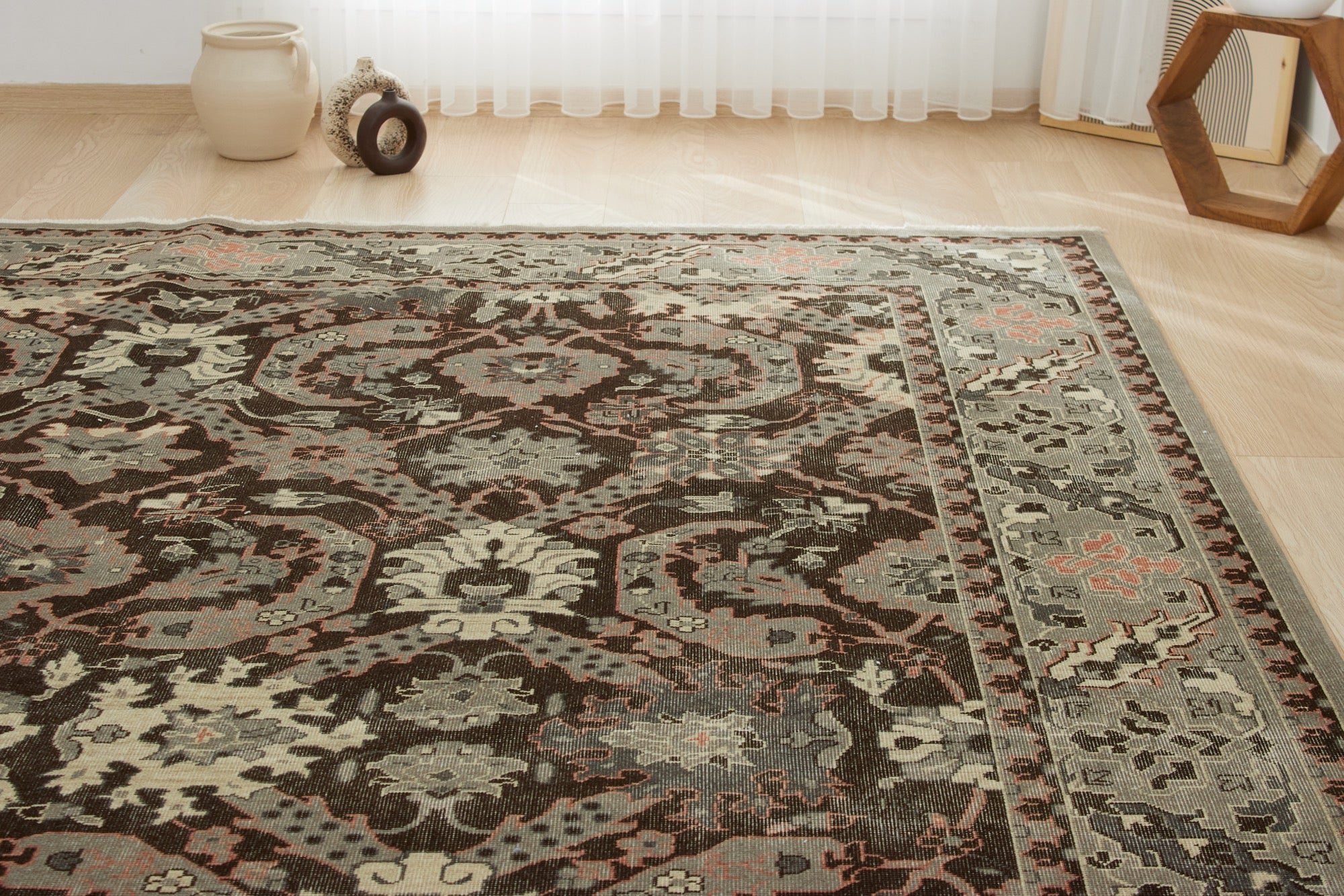 Jalisa | Wool and Cotton Blend Area Rug | Kuden Rugs