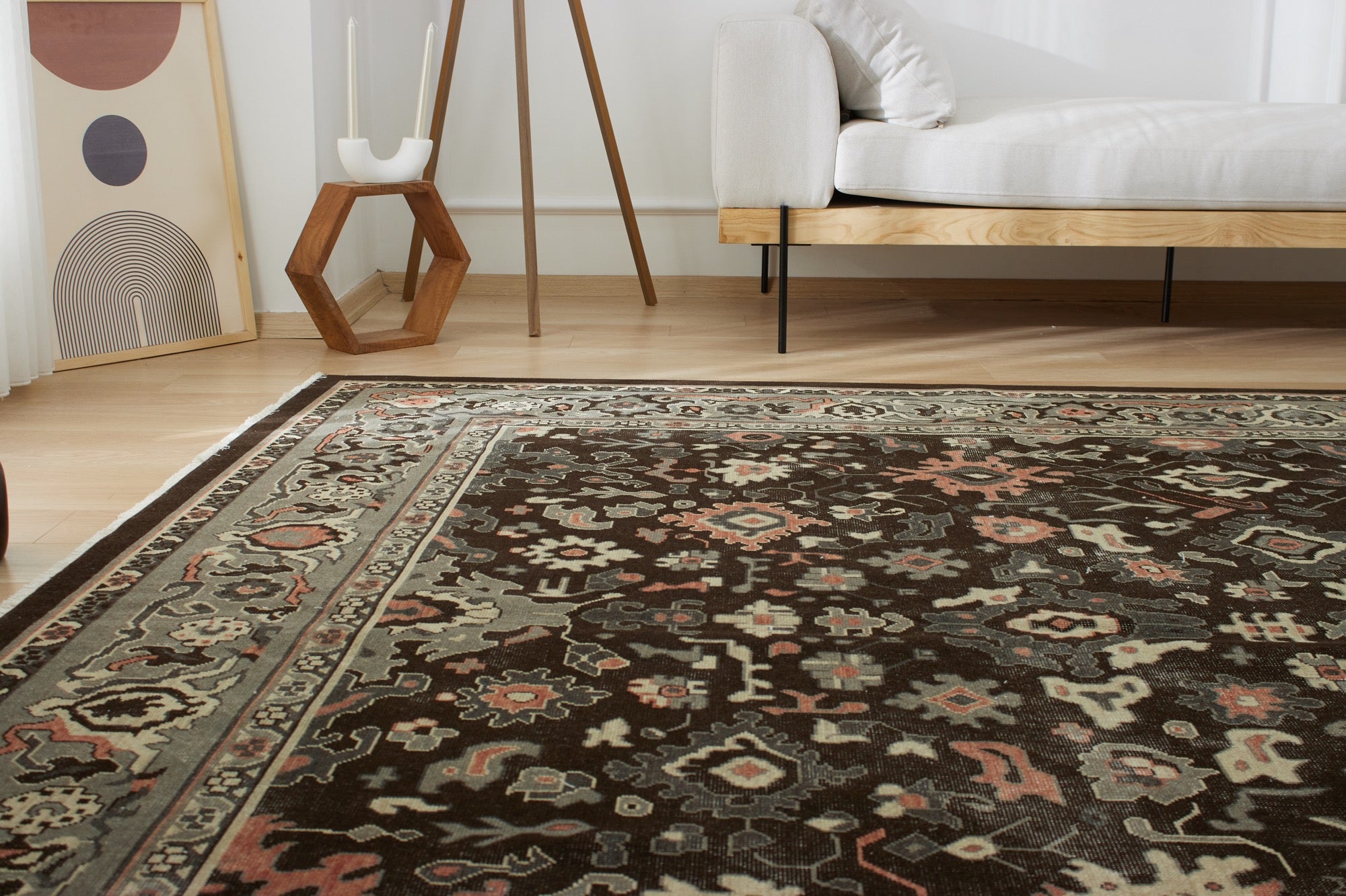 Jamya | Wool and Cotton Blend Area Rug | Kuden Rugs